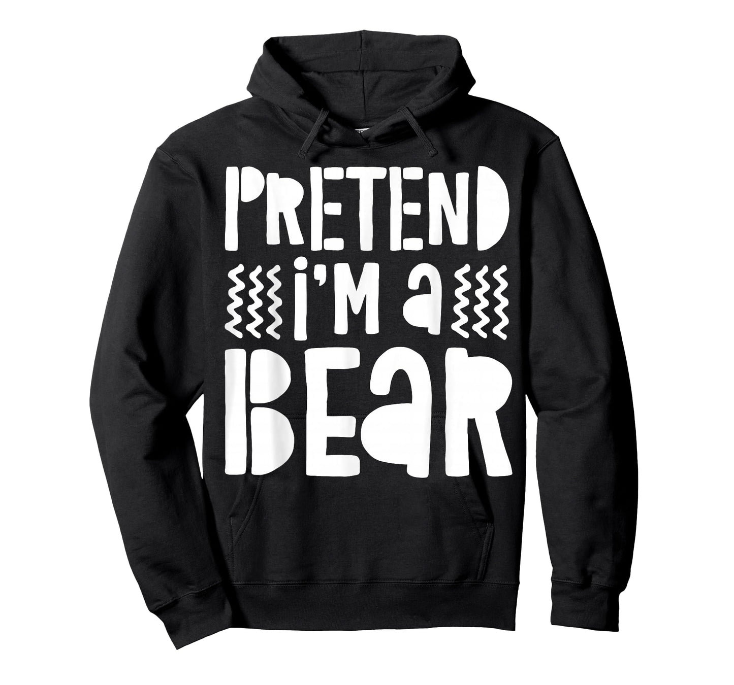 Pretend I'm A Bear Shirt Adult Men Women Kids Bear Costume T-Shirt