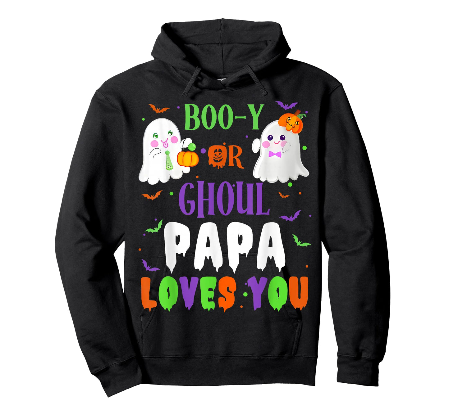 Boo-y Or Ghoul Papa Loves You Boo Halloween Baby Gender T-Shirt