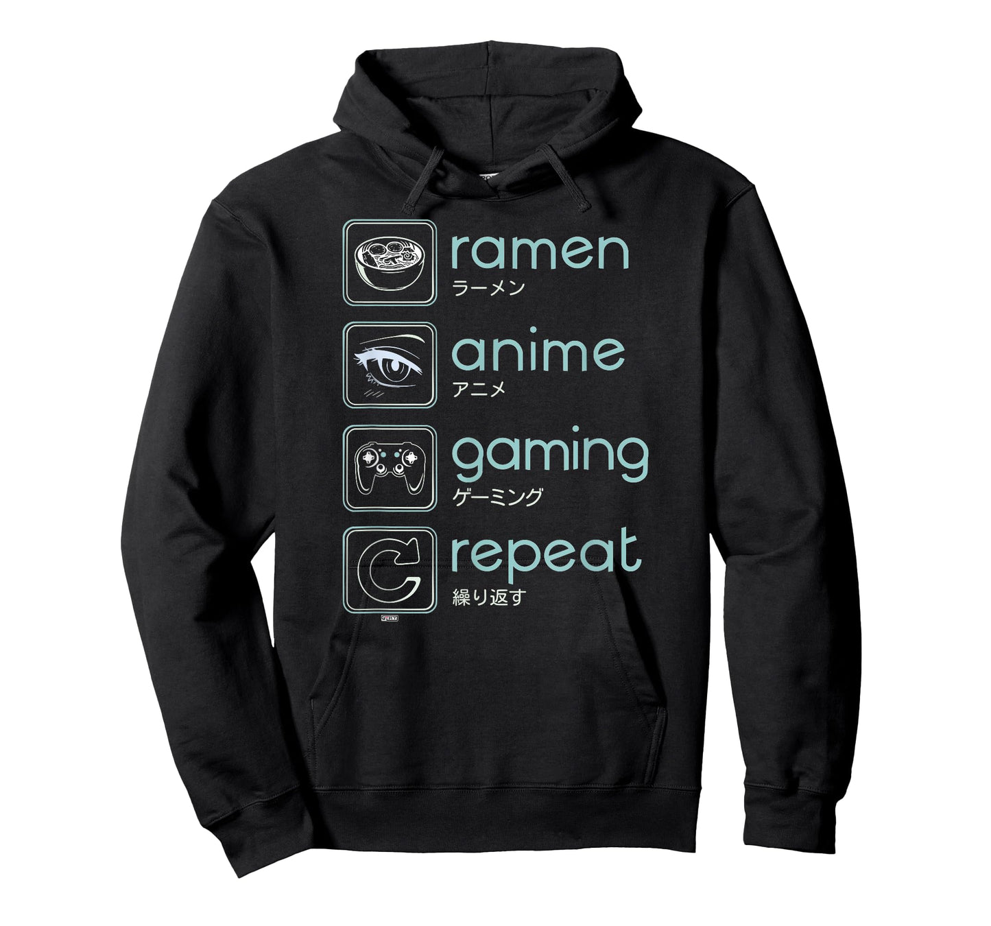 Wakeup Gaming Again, Ramen Anime Gaming Restart T-Shirt