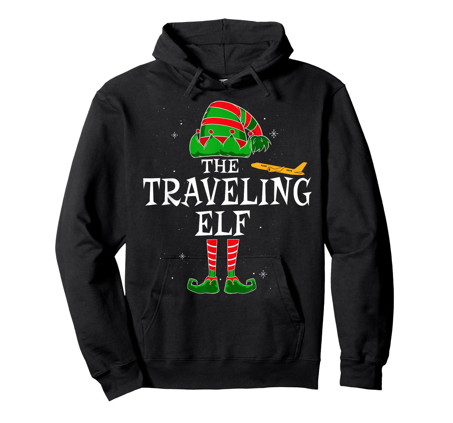 The Traveling Elf Group Matching Family Christmas Traveler T-Shirt