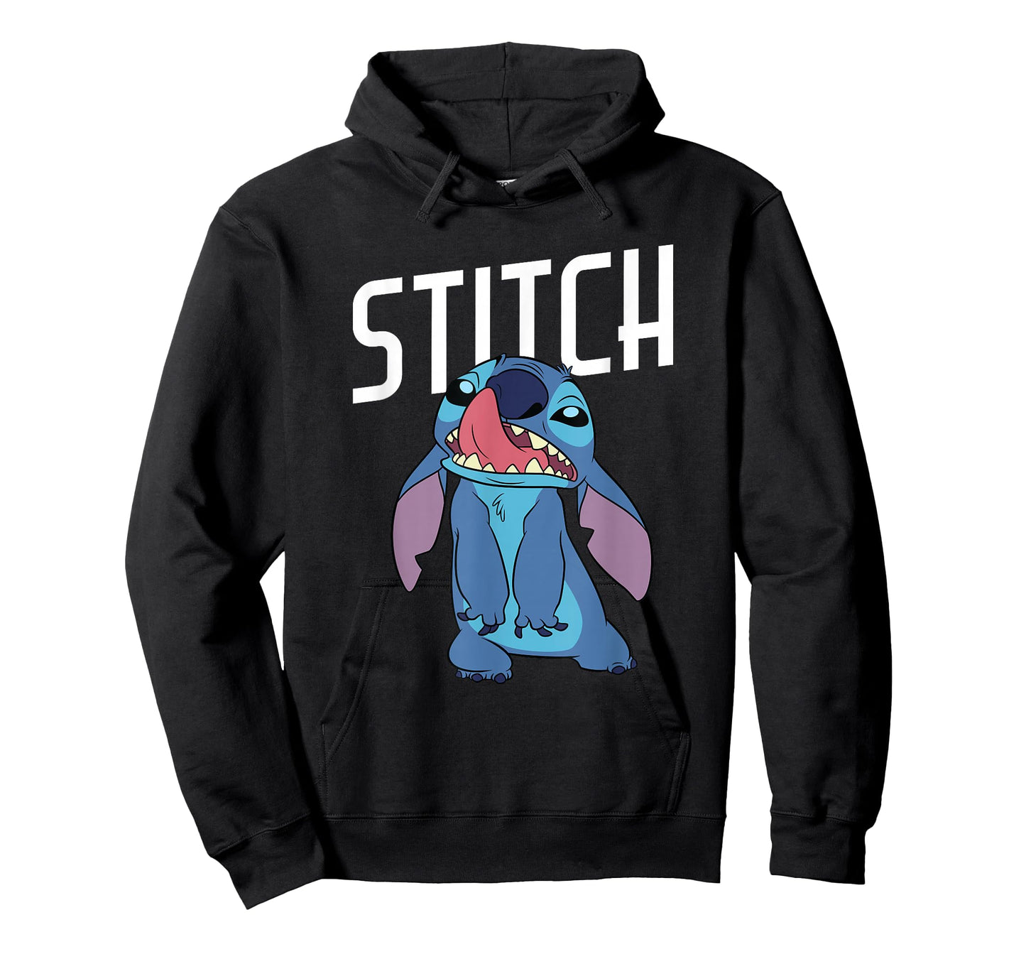 Disney Lilo & Stitch Silly Face Stitch Licking His Nose T-Shirt