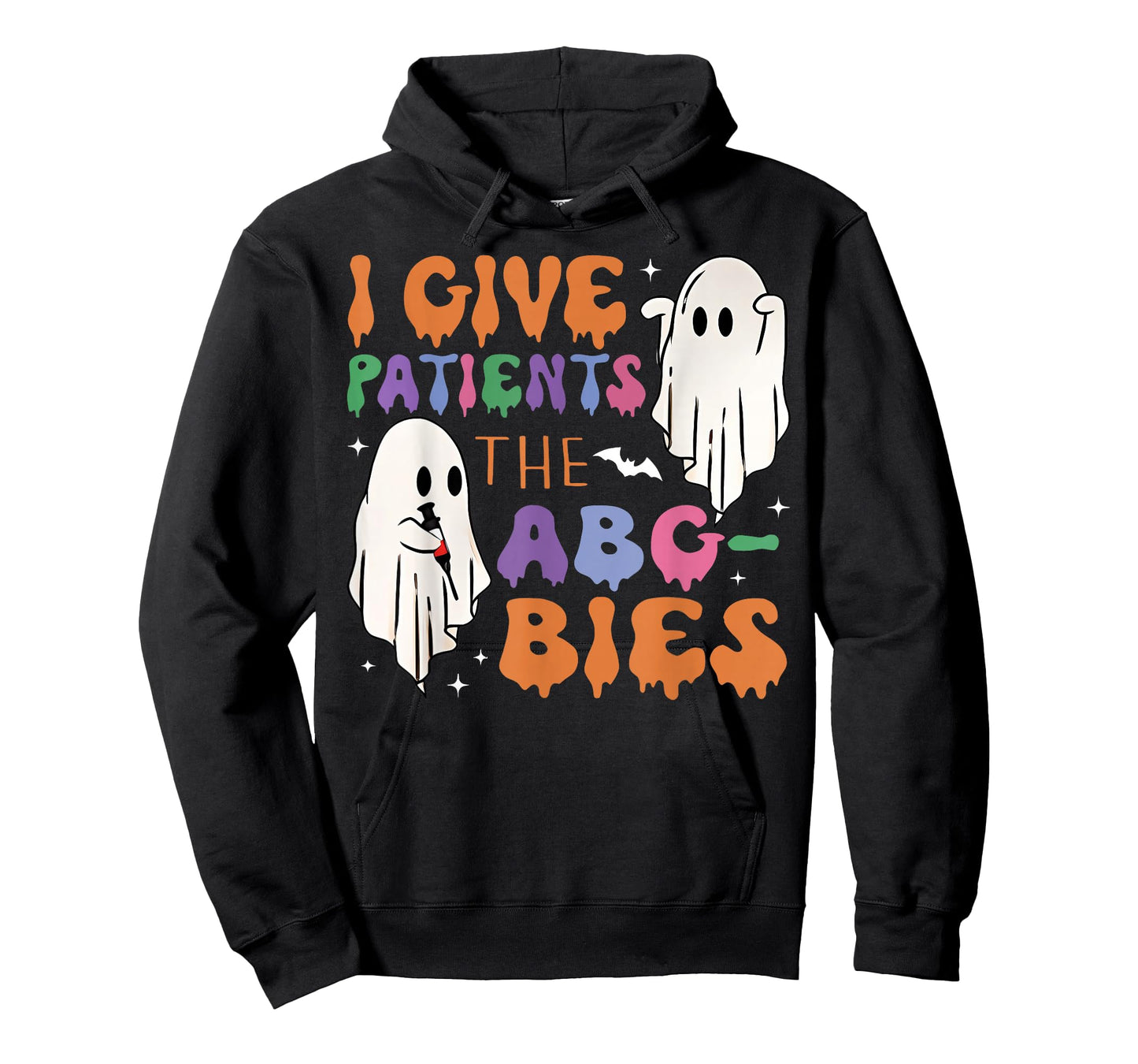 I Give Patients the ABG-bies Cute Ghost Halloween ICU Nurse T-Shirt