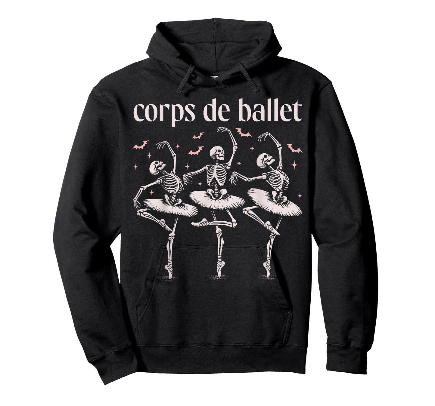 Corps De Ballet, Dancing Skeleton, Ballet Dance Halloween T-Shirt
