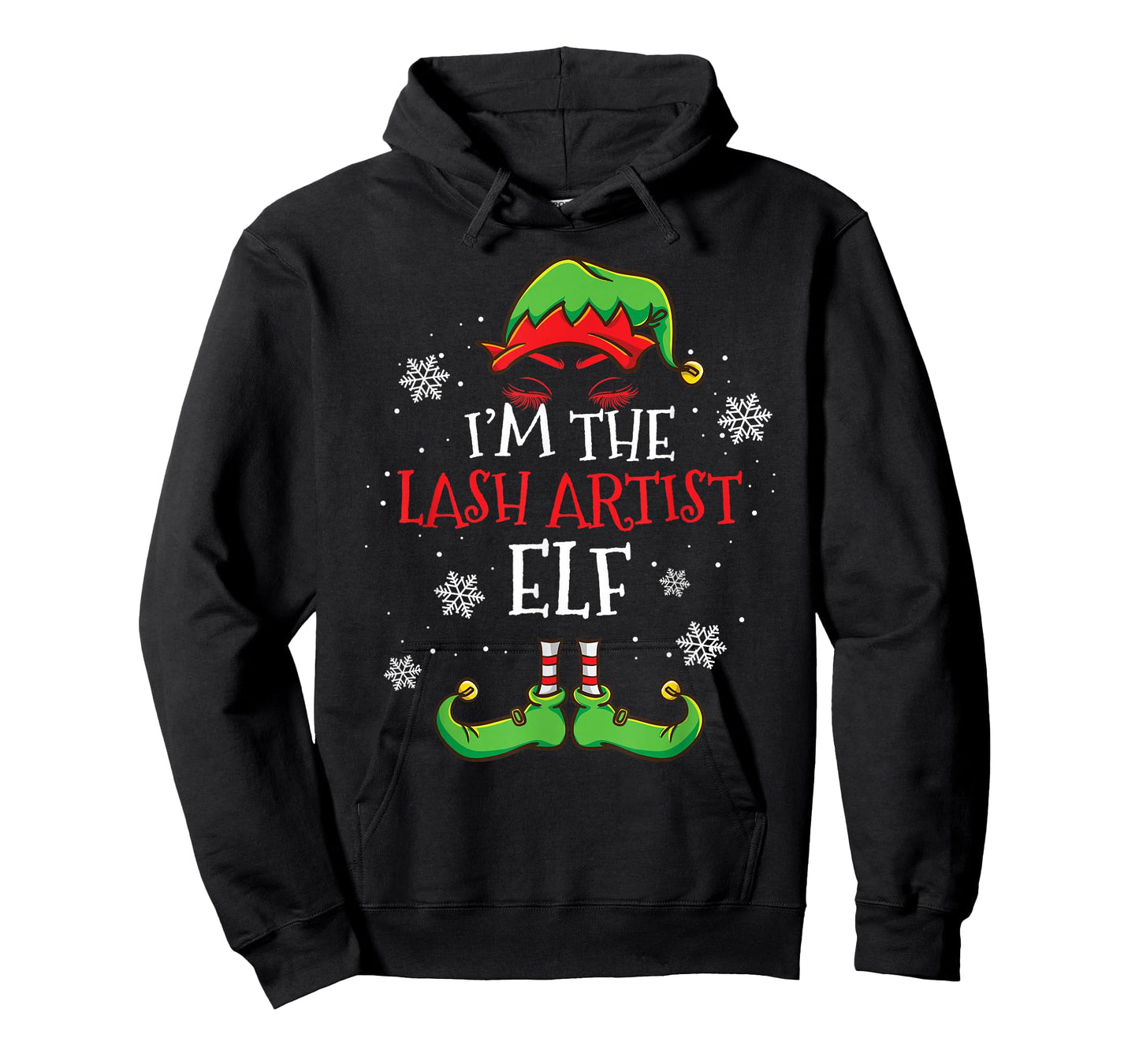 Im The Lash Artist Elf Christmas T-Shirt