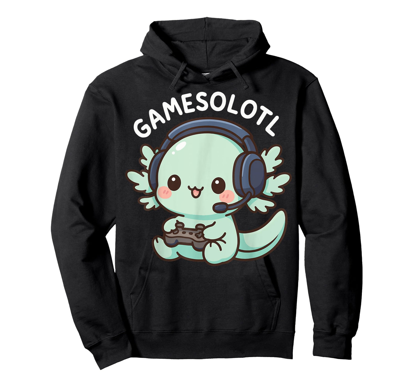 Gamesolotl Axolotl Gamer Gaming Anime T-Shirt