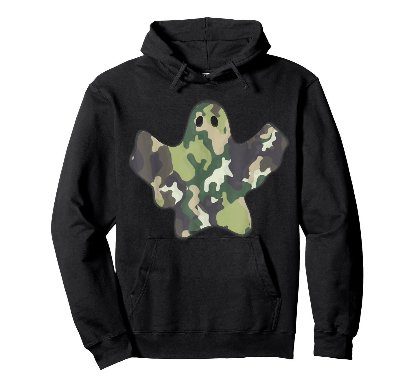 Funny Halloween Camouflage Camo Ghost T-shirt T-Shirt
