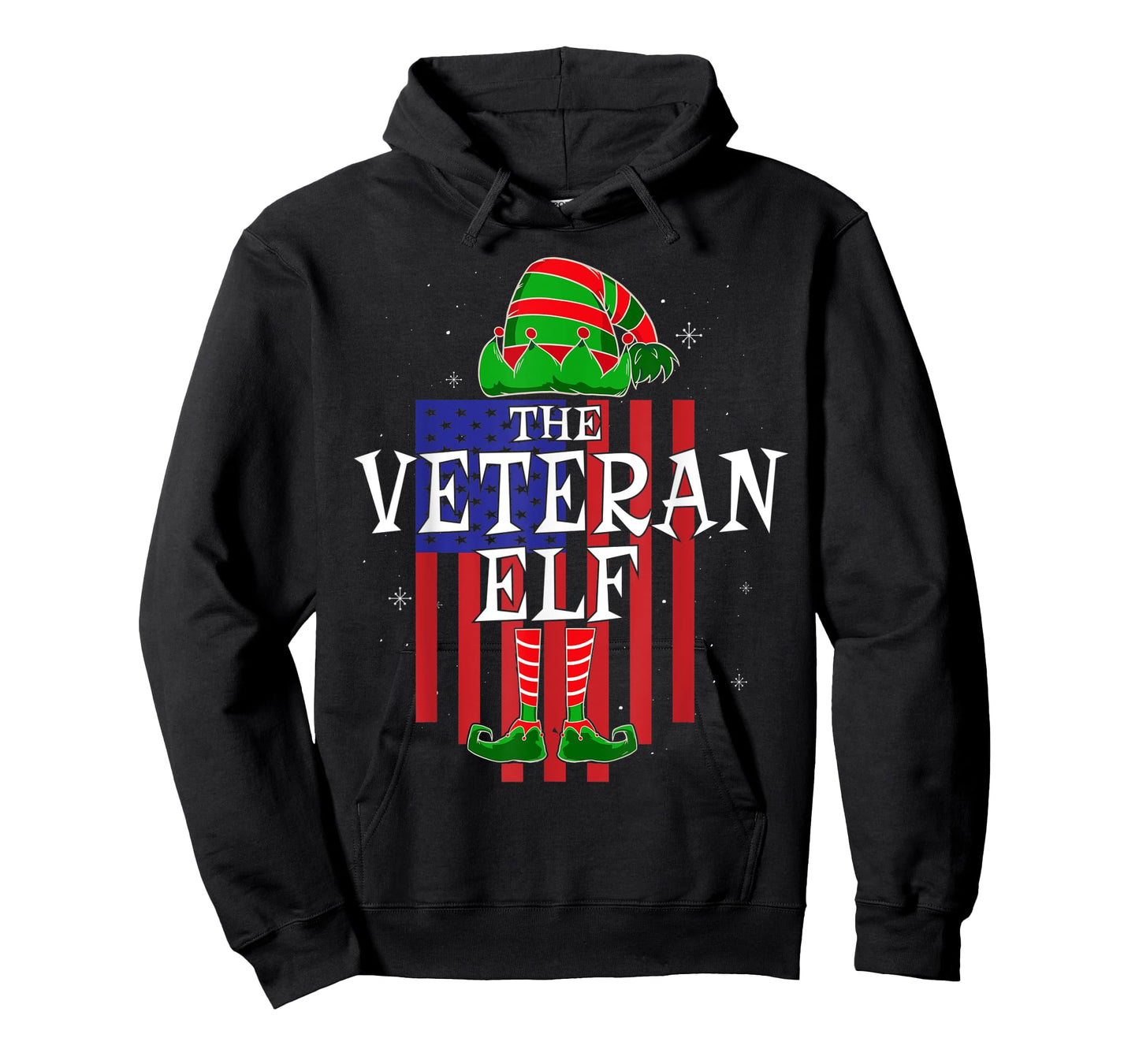 The Veteran Elf Group Matching Family Christmas Funny T-Shirt