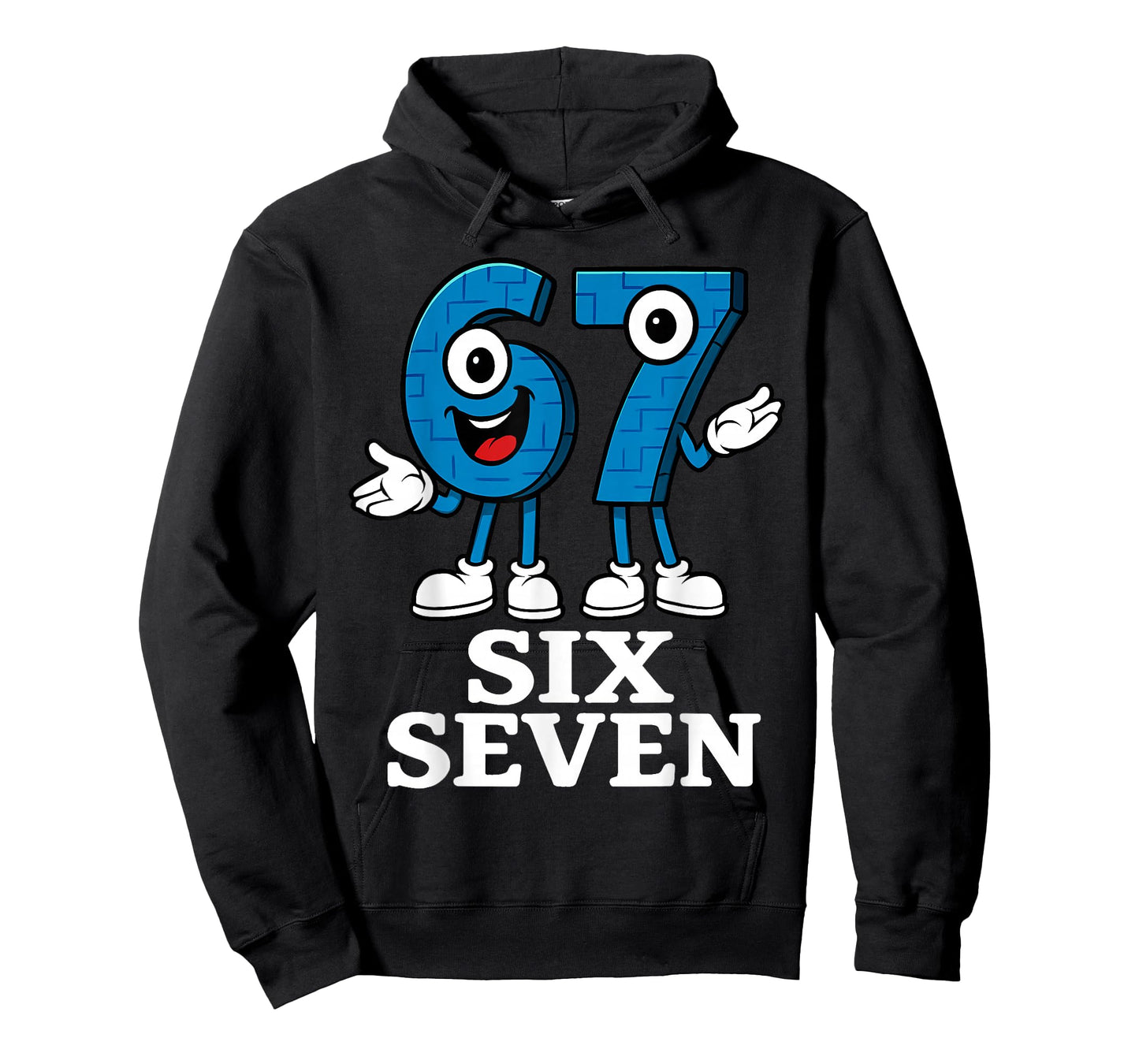 67 Six Seven 6-7 - Funny Italian Brainrot Kids Gaming Meme T-Shirt