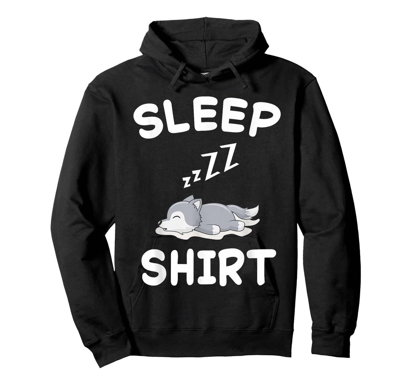 Wolf Nap Sleeping Pajama Nightgown T-Shirt