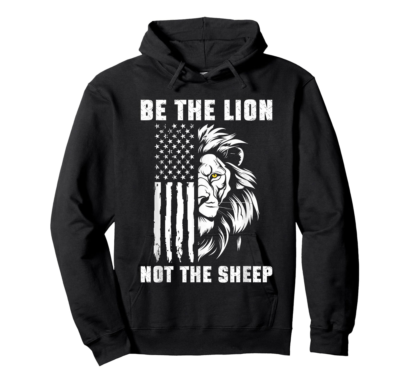 Be The Lion Not The Sheep Motivational Patriotic Lion T-Shirt