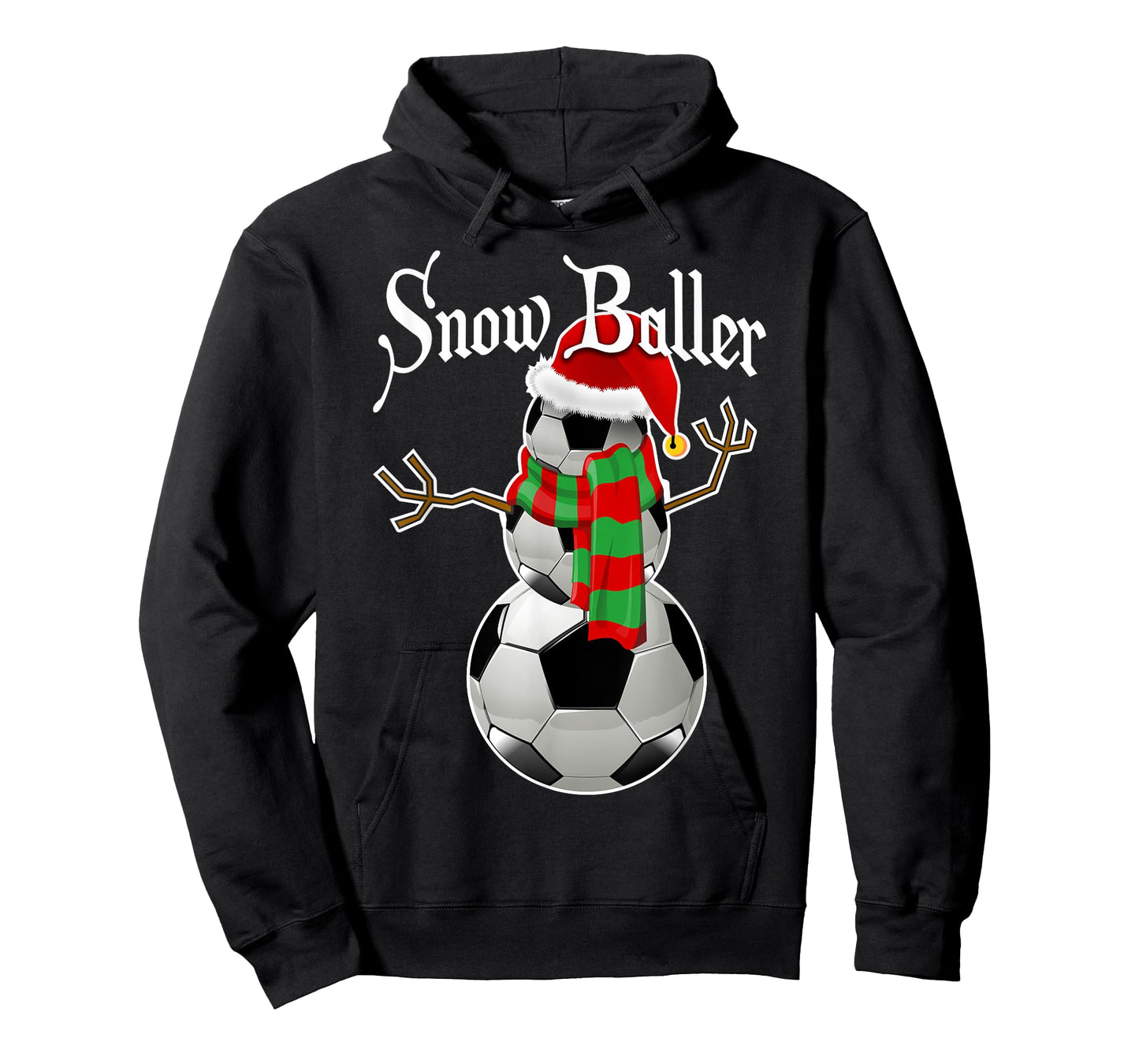Snow Baller Soccer Christmas Snowman Shirt Soccer Gift Kids