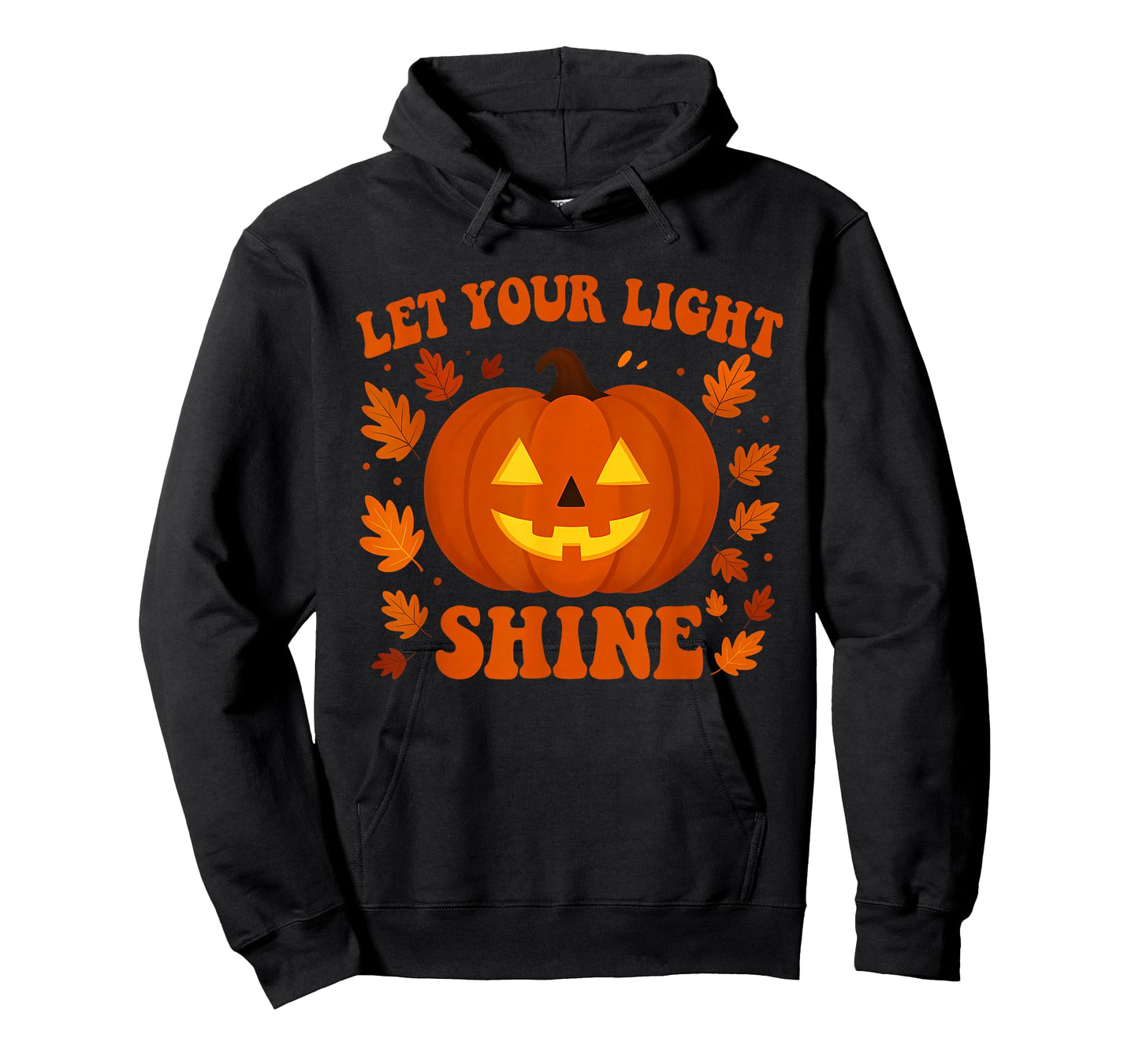 Let Your Light Shine Funny Halloween Design T-Shirt