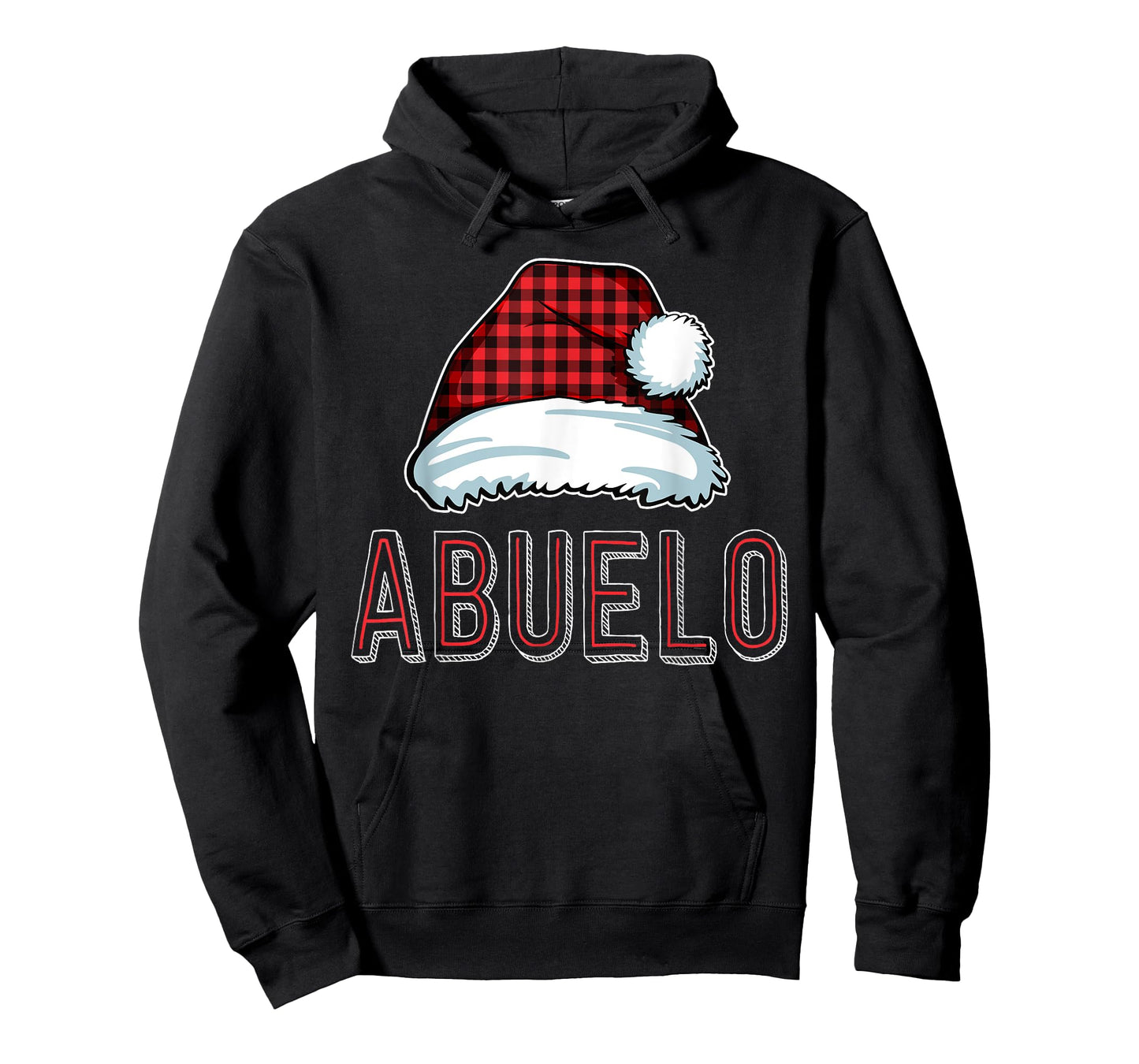 Abuelo Red Buffalo Plaid Family Matching Christmas Latino T-Shirt