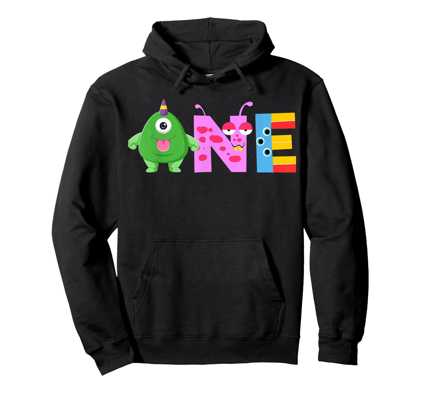 Monster One Year Old Kids 1st Birthday Party Family Monster T-Shirt
