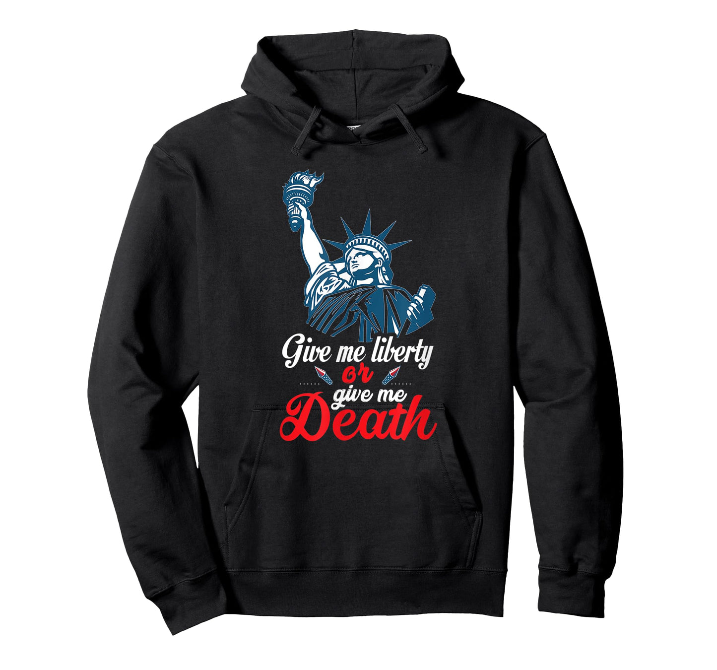 Give Me Liberty or Give Me Death Preferably Liberty Funny T-Shirt
