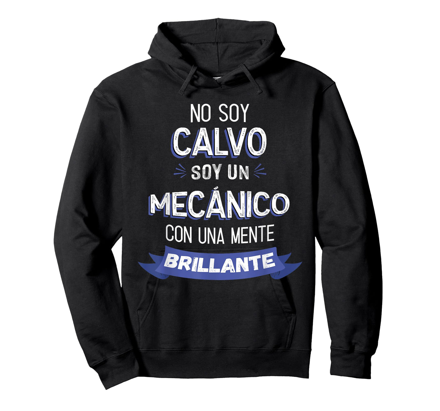 No Soy Calvo Soy Un Mecánico Con Una Mente Brillante T-Shirt