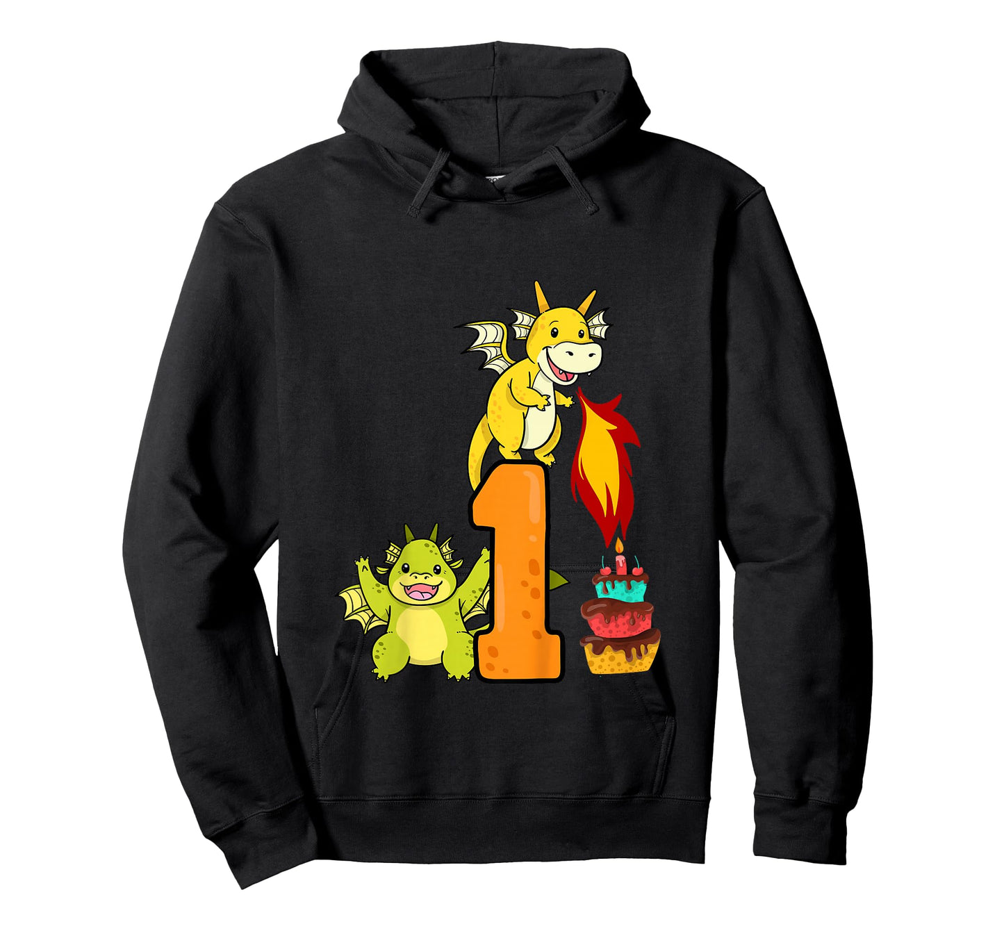 1st Birthday Boy Girl Dragon Outfit T-Shirt