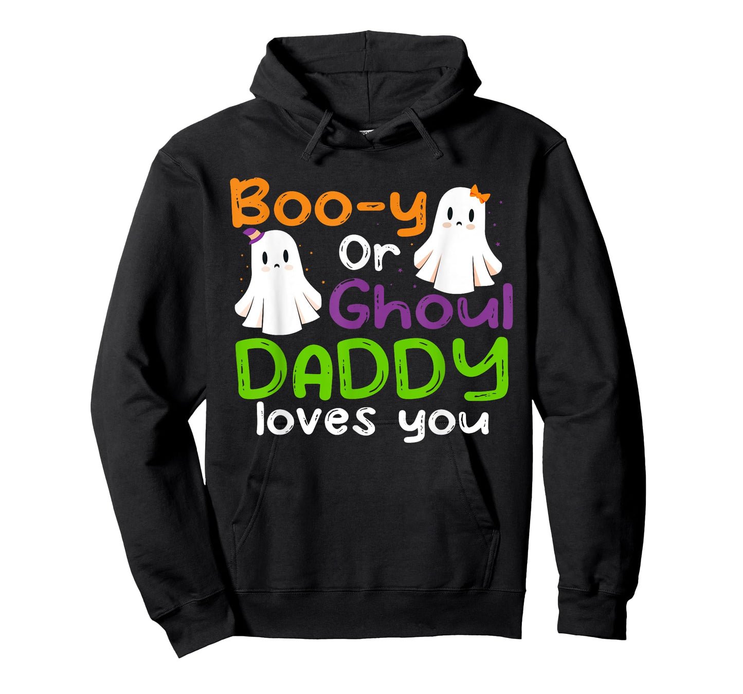 Halloween Booy Or Ghoul Daddy Gender Reveal baby shower T-Shirt