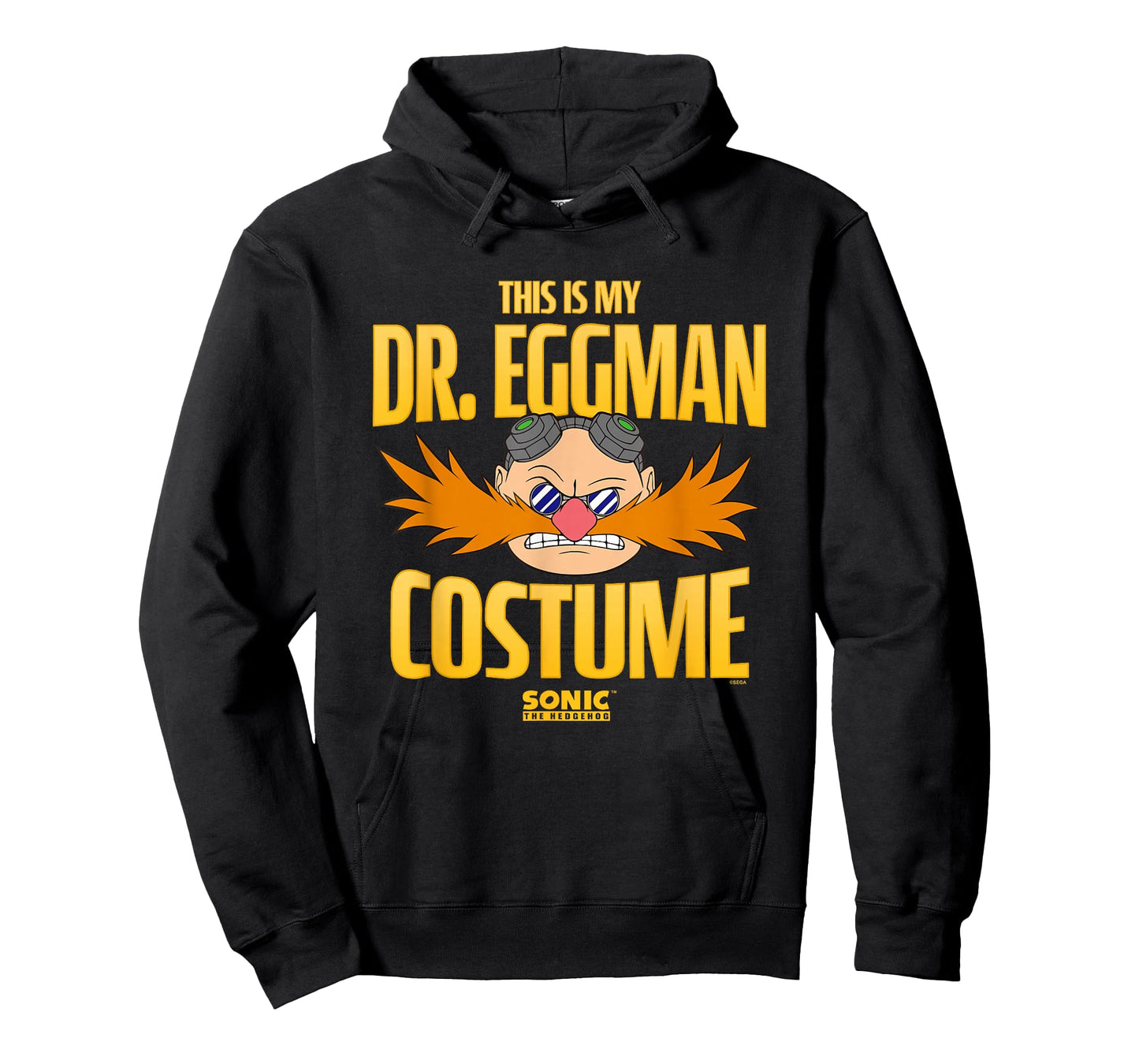 Sonic The Hedgehog Halloween This Is My Dr. Eggman Costume T-Shirt