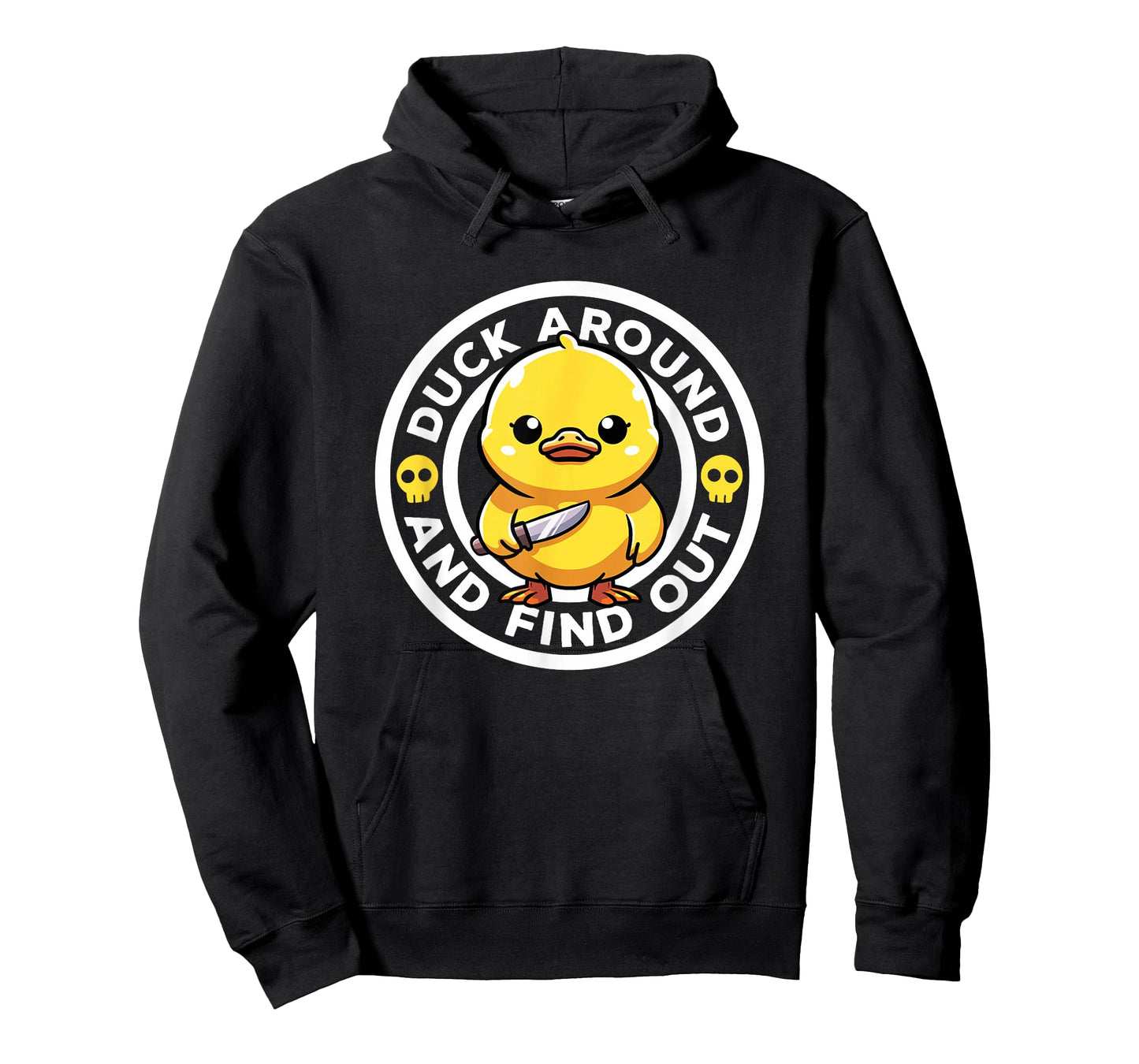 Duck Around And Find Out I Love Duck Lover Funny Rubber Duck T-Shirt