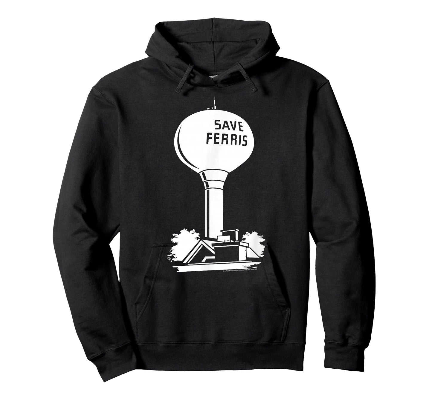 Ferris Bueller's Day Off Save Ferris Watertower Movie T-Shirt