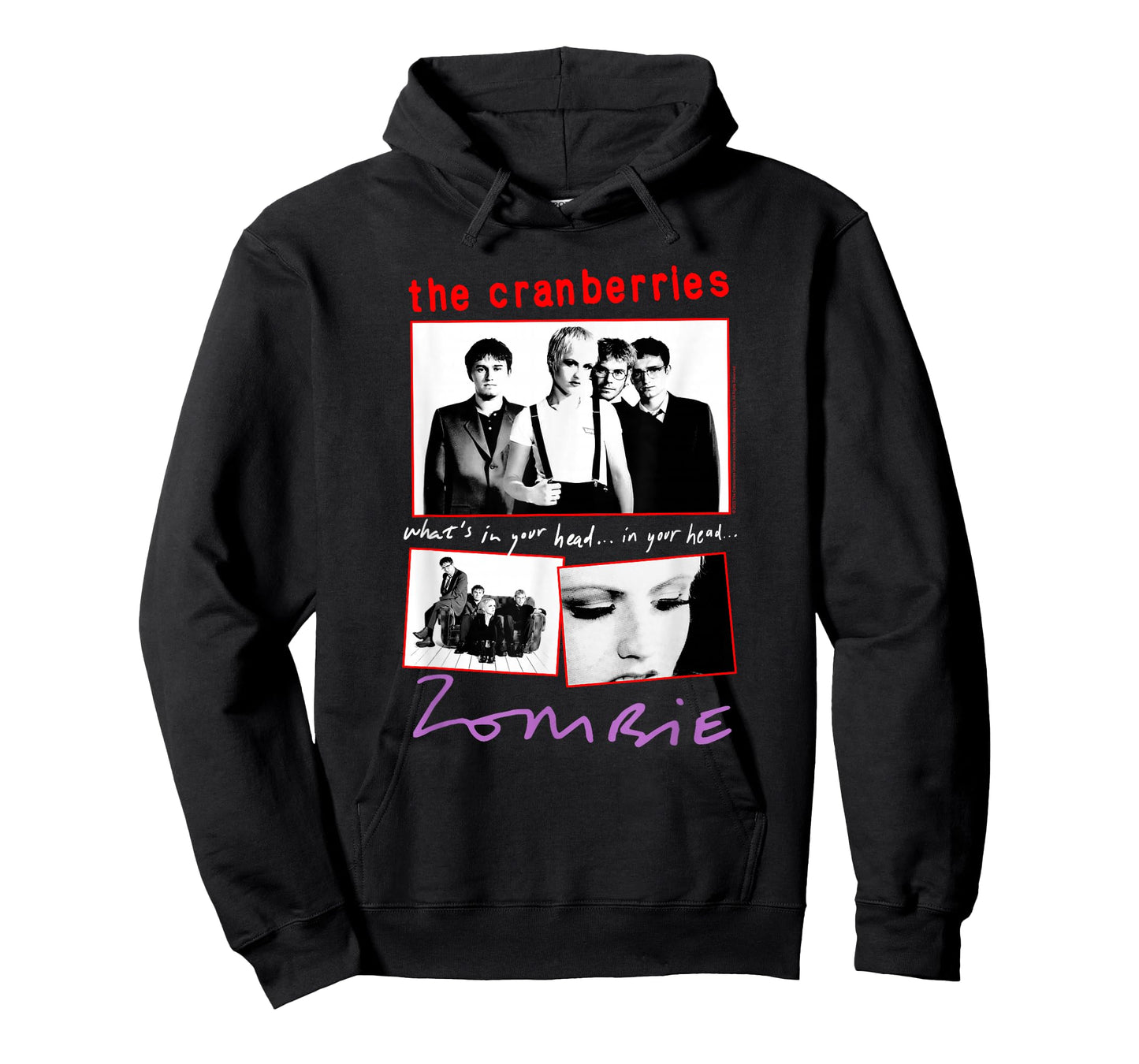 The Cranberries Zombie Collage Vintage Band T-Shirt