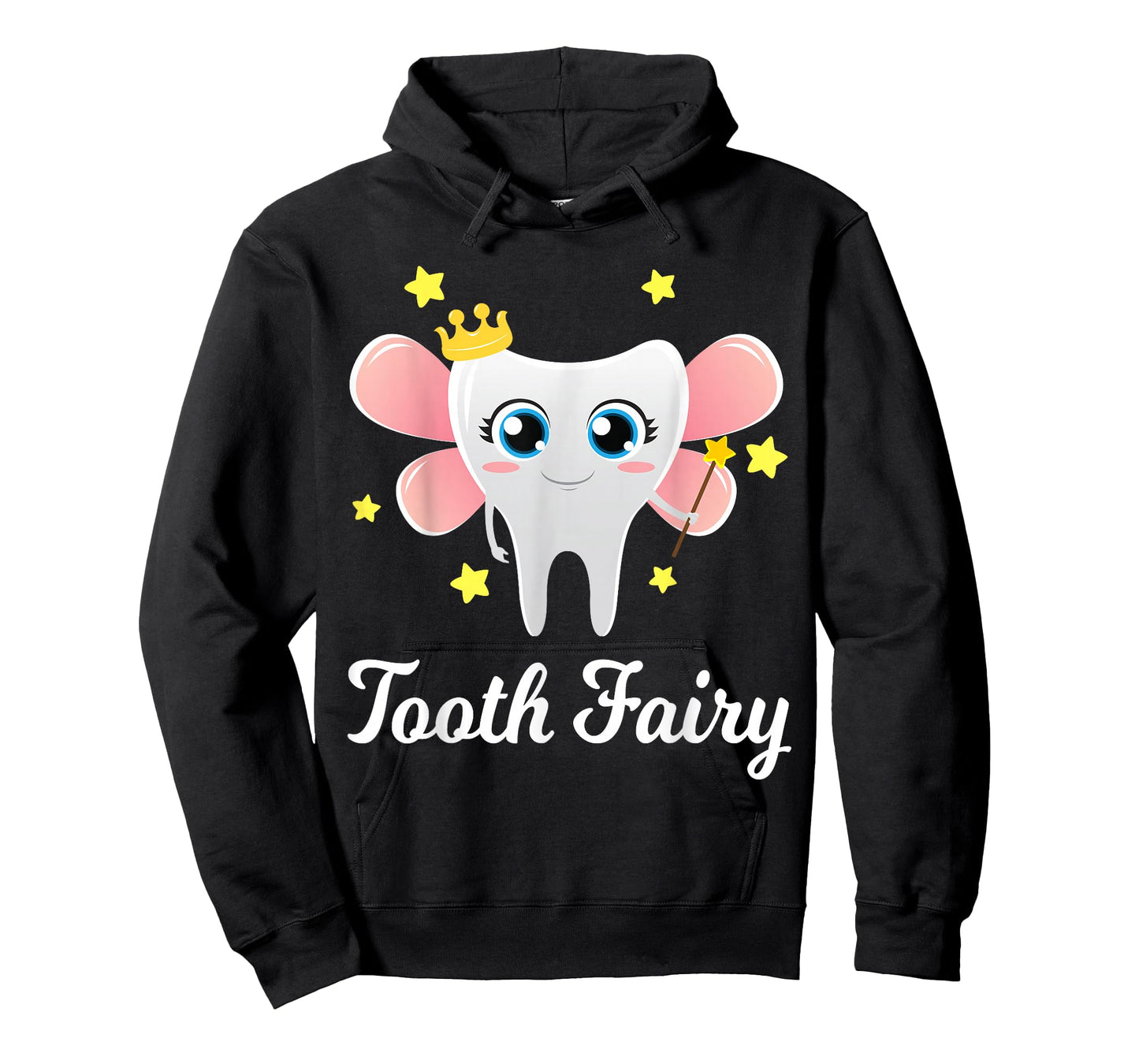 Tooth Fairy Shirt Funny Halloween Costume Gift Dentist Girl T-Shirt