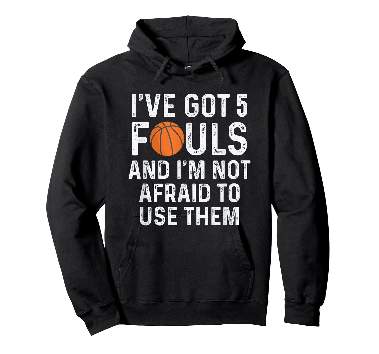 Funny Basketball Player Hoops 5 Fouls T-Shirt