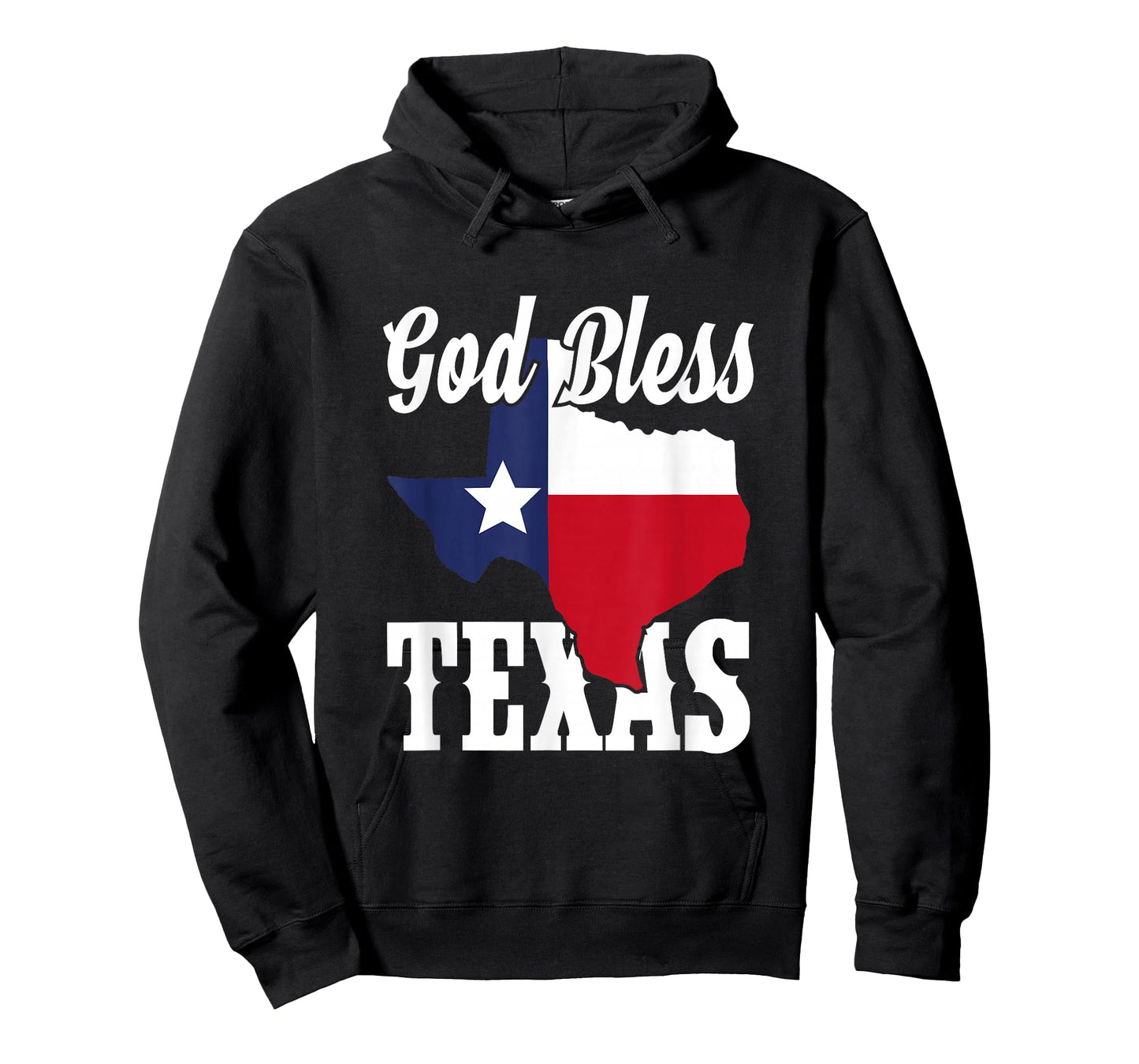 Texas Flag Patriotic Texan United States God Bless Texas T-Shirt