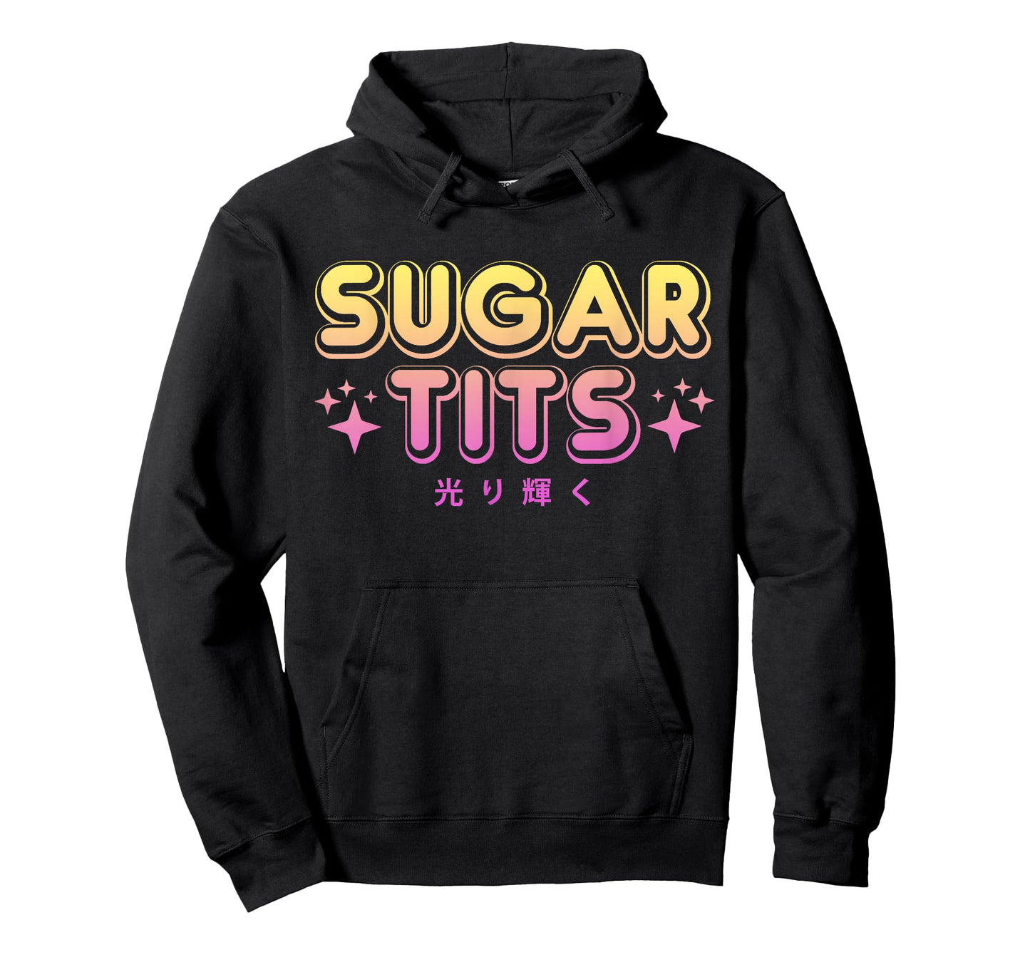 Pastel Goth Kawaii T Shirt - Sugar Tits Sarcastic Gift T-Shirt