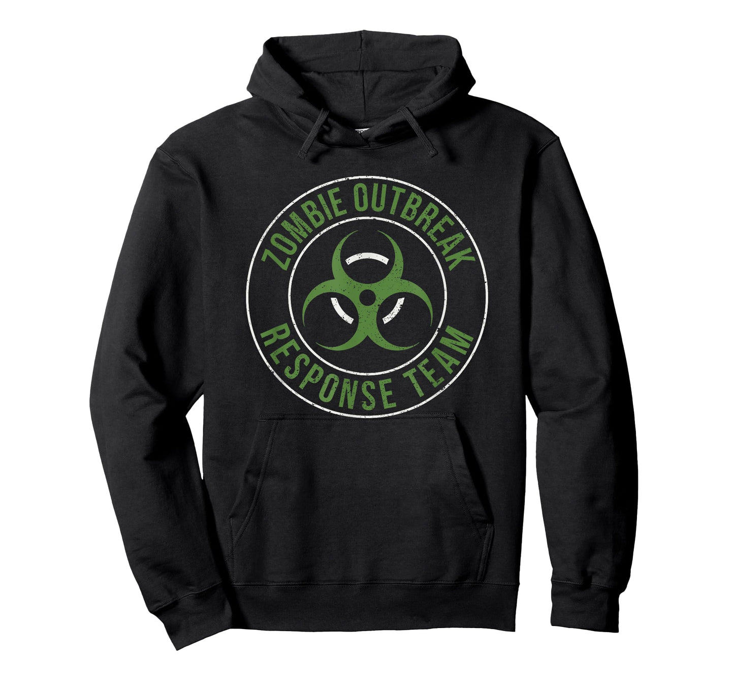 Zombie Outbreak Response Team Halloween Apocalypse Gas Mask T-Shirt
