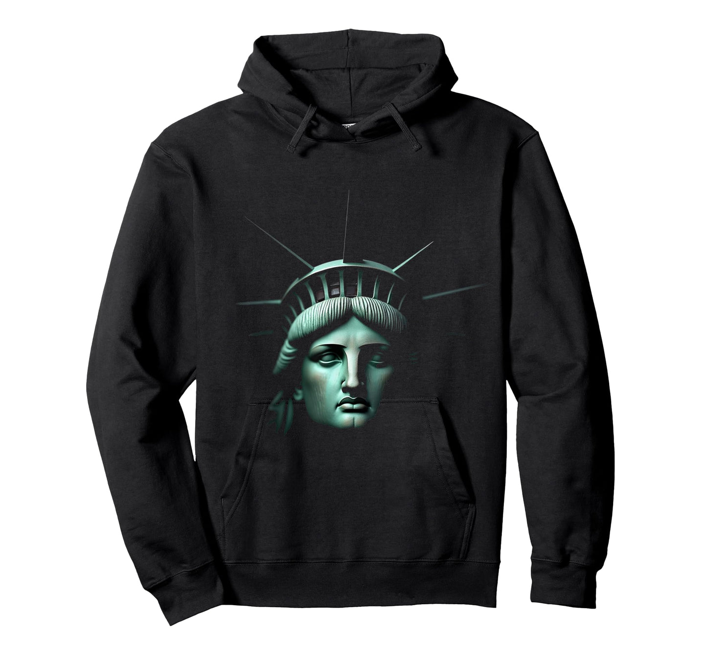 Statue of Liberty Face New York American Symbol Art T-Shirt