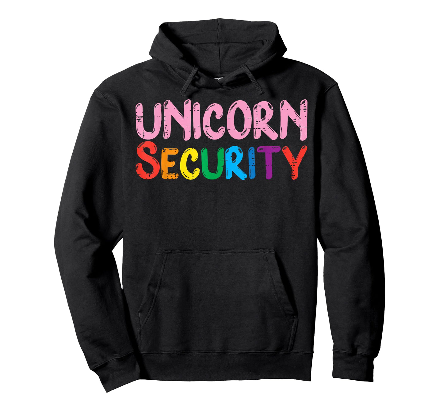 Unicorn Security Dad Brother Halloween Costume Men Boys T-Shirt