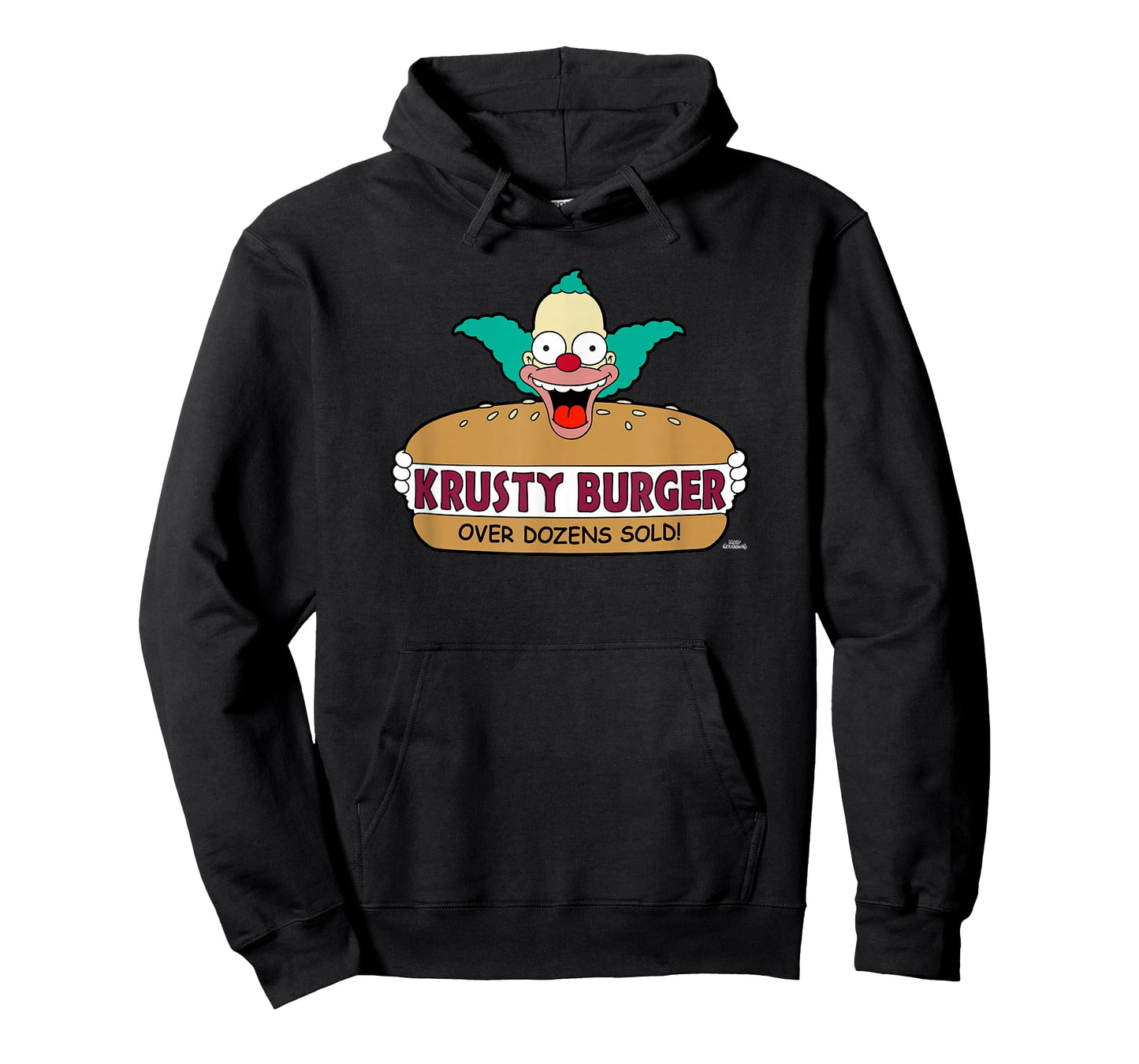 The Simpsons Krusty The Clown Burger T-Shirt