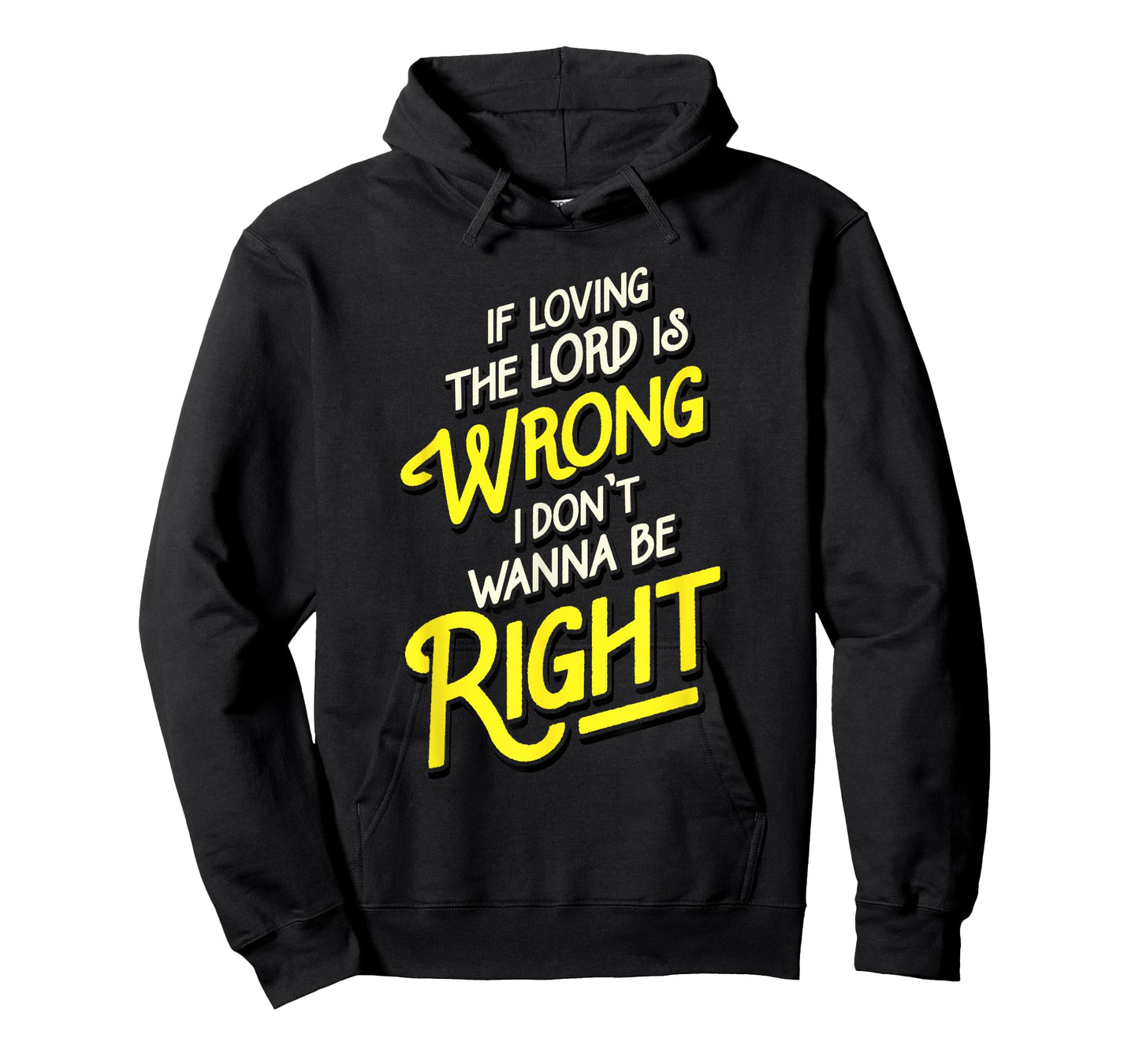 Reverend Brown T-Shirt | Loving The Lord Is Wrong Be Right T-Shirt