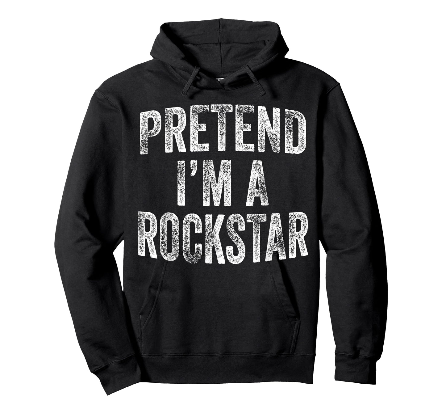 Pretend I'm A Rockstar Costume Family Halloween Rock Star T-Shirt