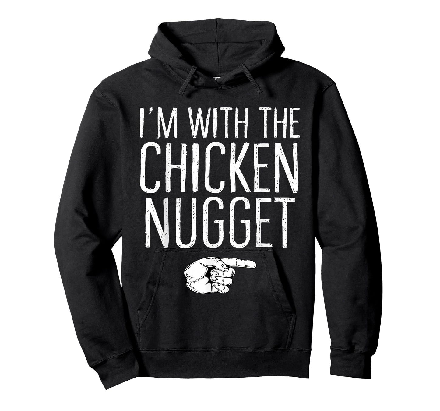 I'm With The Chicken Nugget Matching Costume Halloween Party T-Shirt