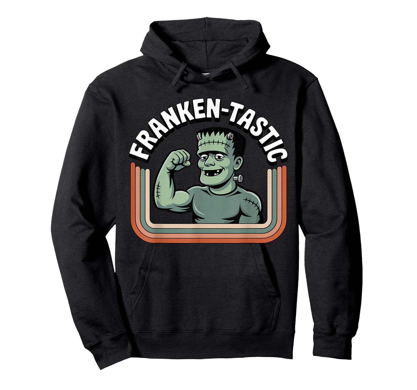 Franken-Tastic Strong Frankenstein Halloween Tee T-Shirt