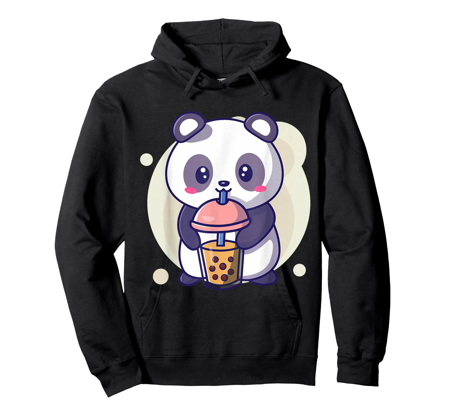 Cute Kawaii Panda Drinks Boba Bubble Tea Kawaii Aesthetic T-Shirt