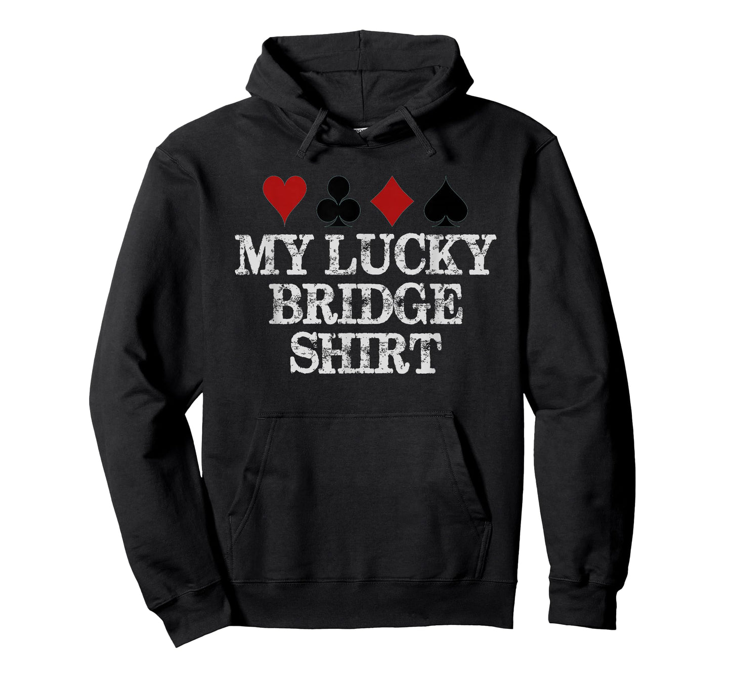 Bridge Player Gifts - My Lucky Bridge Shirt for Men & Women T-Shirt