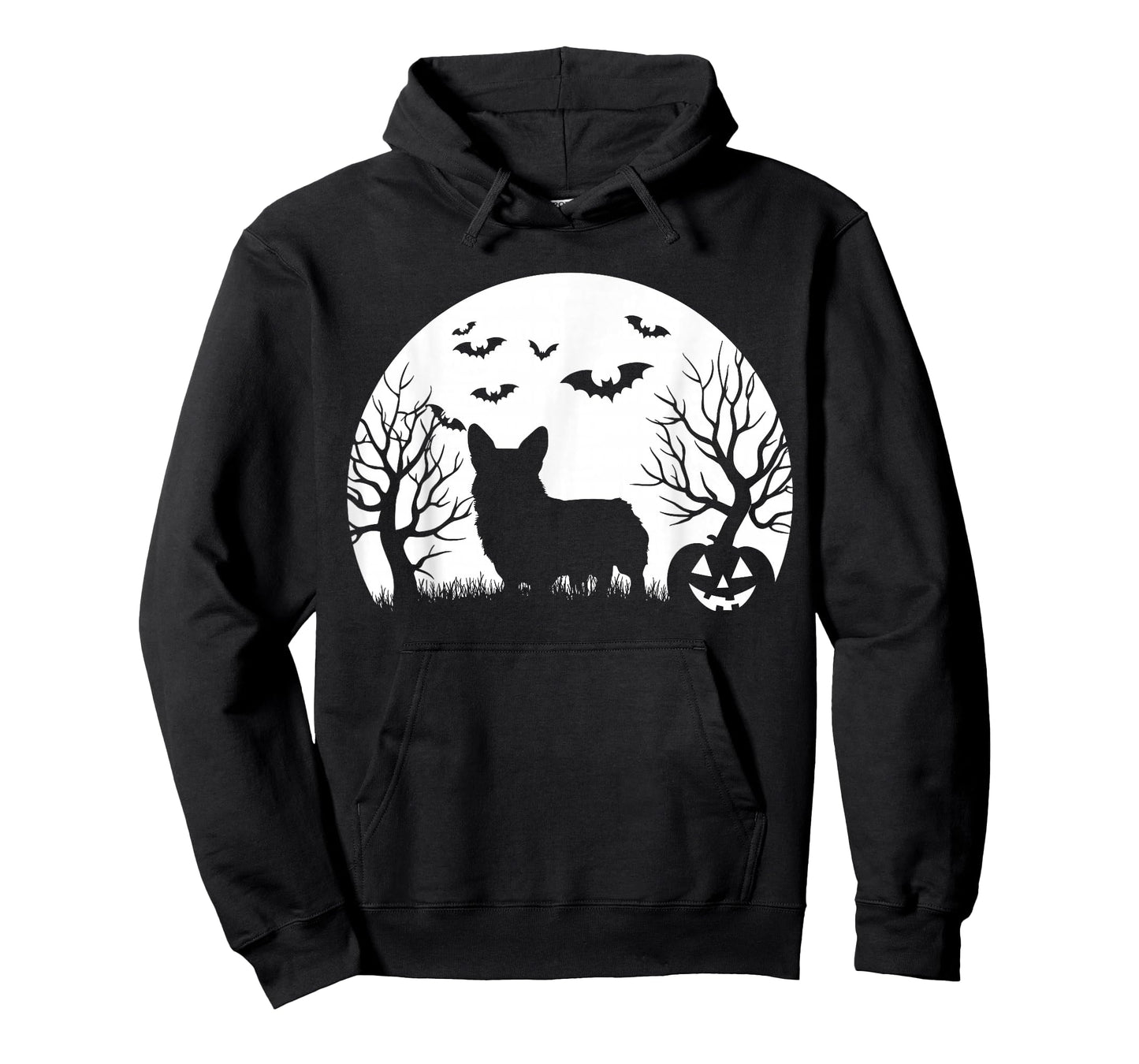 Welsh Corgi Ghost Funny Halloween Costume Dog Owner Lover T-Shirt