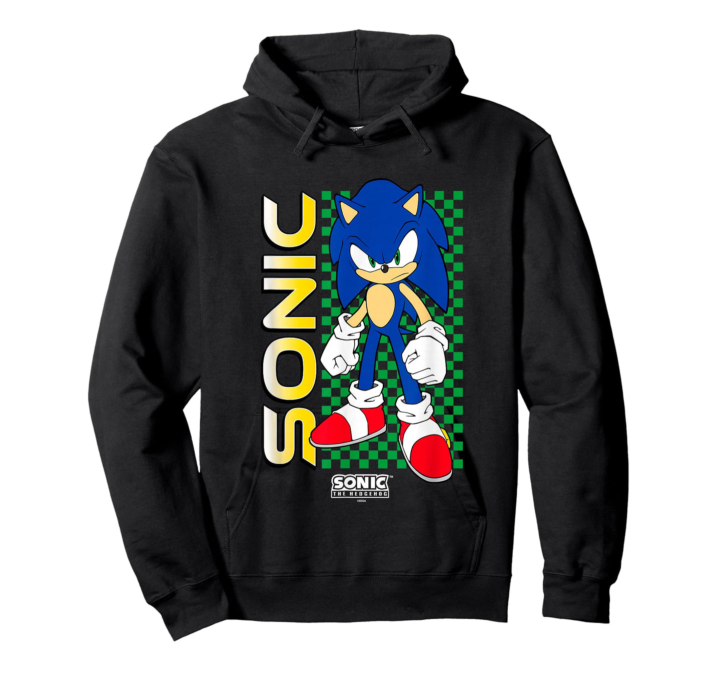 Sonic The Hedgehog Ready For Action Heroic Pose T-Shirt