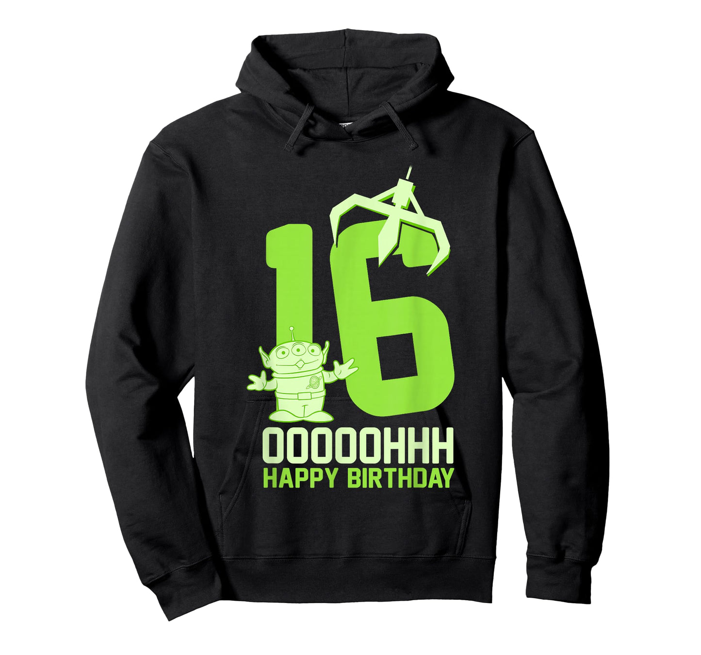 Disney Pixar Toy Story Alien OOOOH Happy 16th Birthday T-Shirt
