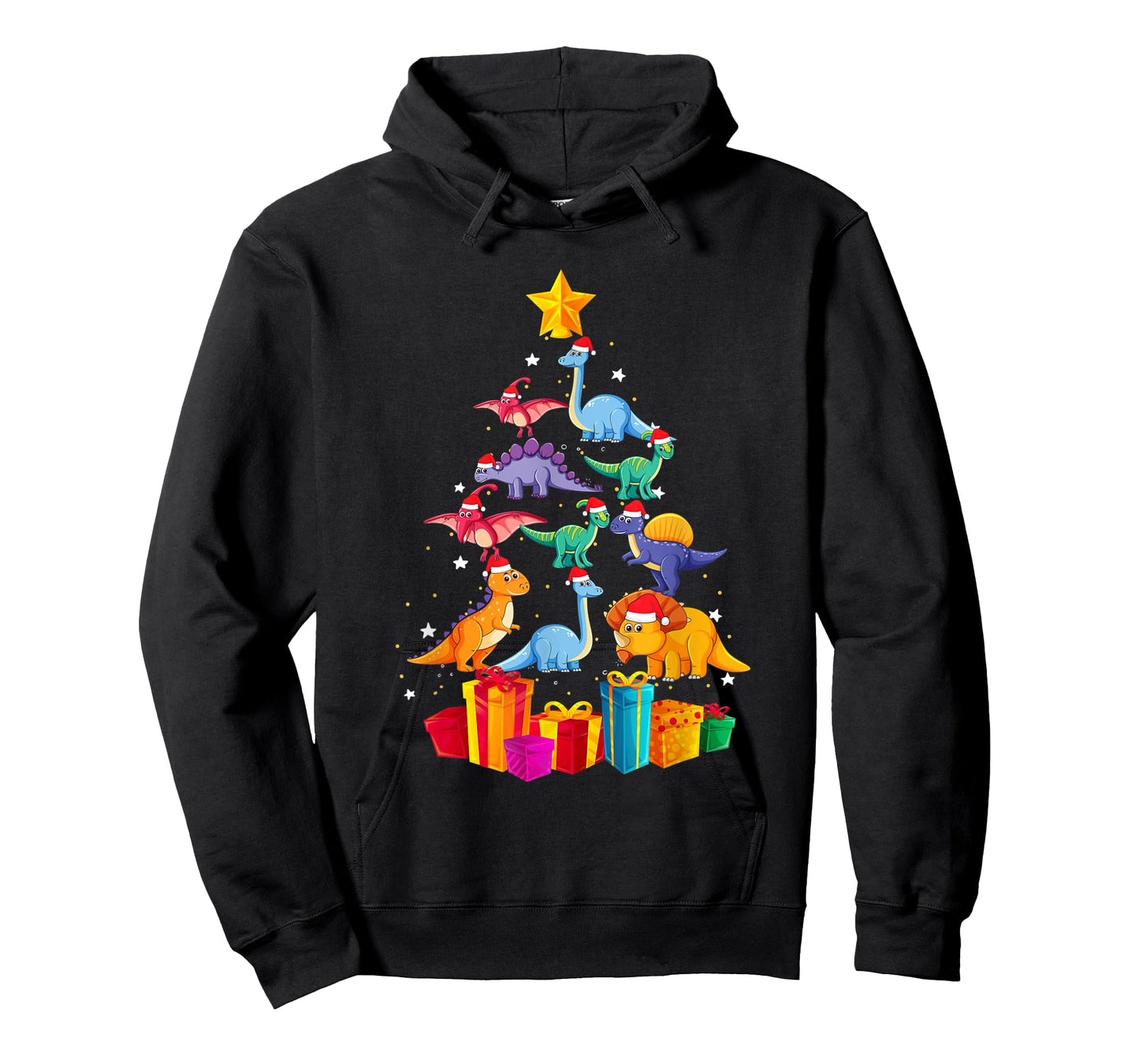 Tree Rex Funny Dinosaur Christmas Kids Adults Gift T-Shirt