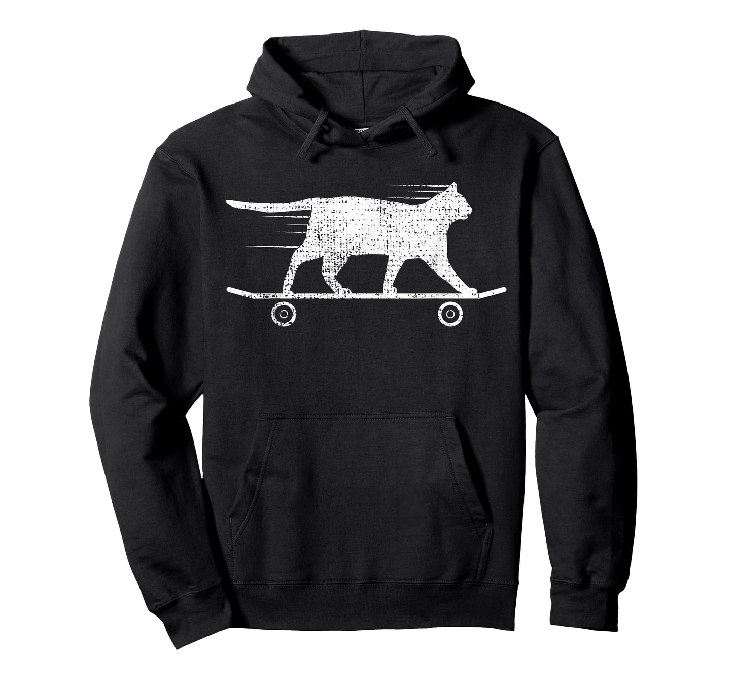Skateboard Cat T-Shirt Kitten Tshirt Gift Tee Owner Lover T-Shirt