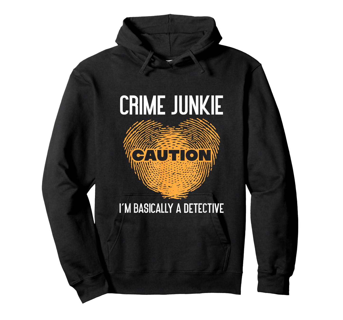 True Crime Murder Podcast Crime Mystery T-Shirt - Unisex-Adults - Black - Small - Short Sleeve - T-Shirt - True Crime Fan Podcast Junkie I'm Basically A Detective