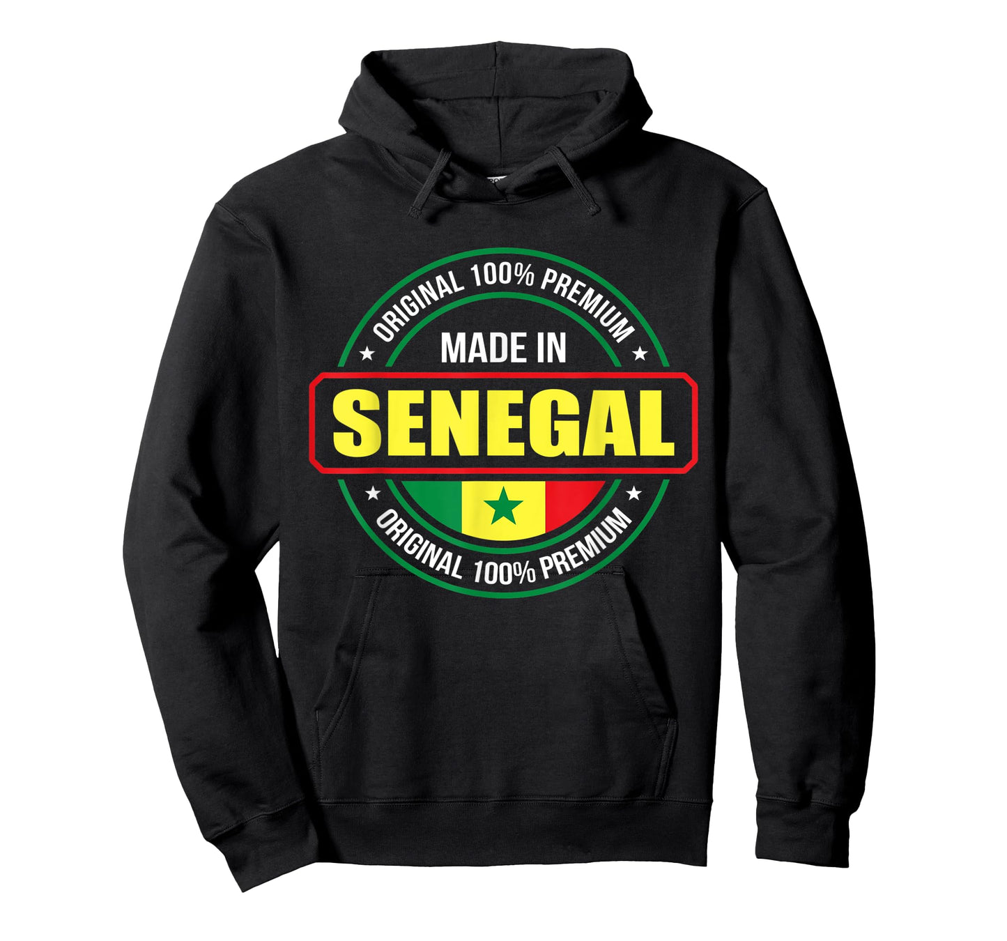 Funny Senegal Flag Shirt Roots From Usa Senegal T-Shirt