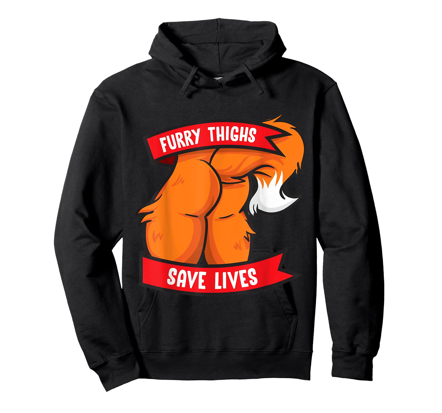 Fox Furry Thighs Save Lives Proud Furry Pride Fandom T-Shirt