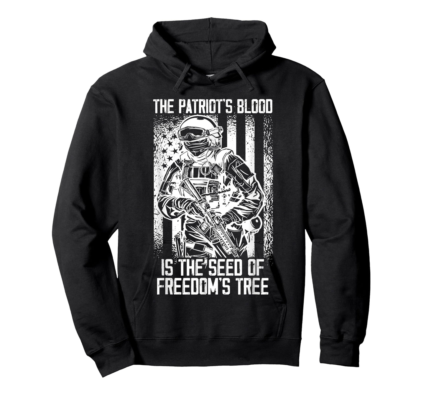 The Patriot Soldier Is The Seed of Freedom Tree 4th of July T-Shirt