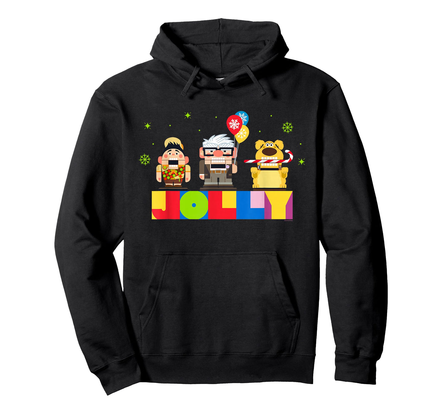 Disney and Pixar’s Up Christmas Holiday Jolly Nutcrackers T-Shirt
